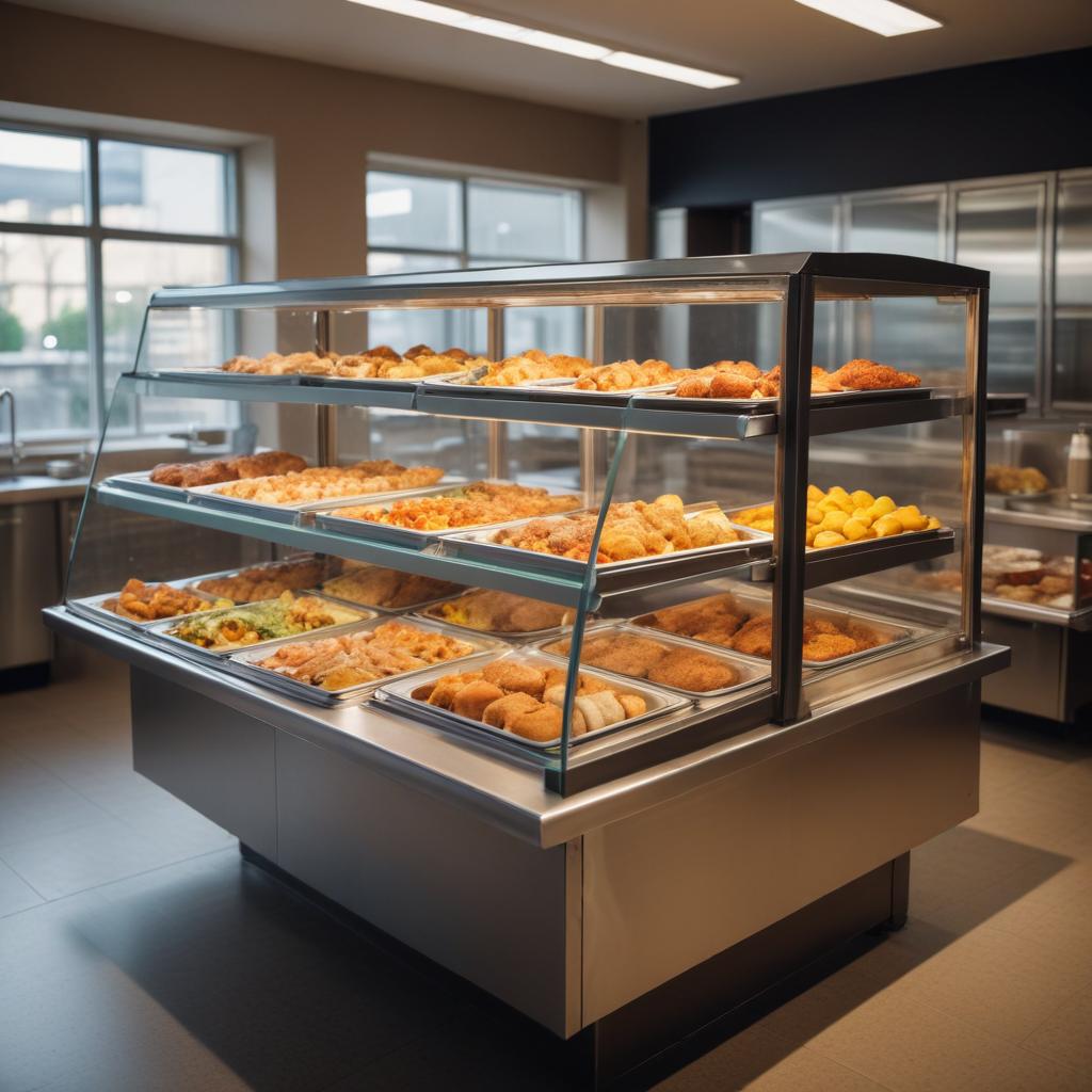 Тепловые витрины для горячих блюд: виды, конструкция и правила эксплуатации