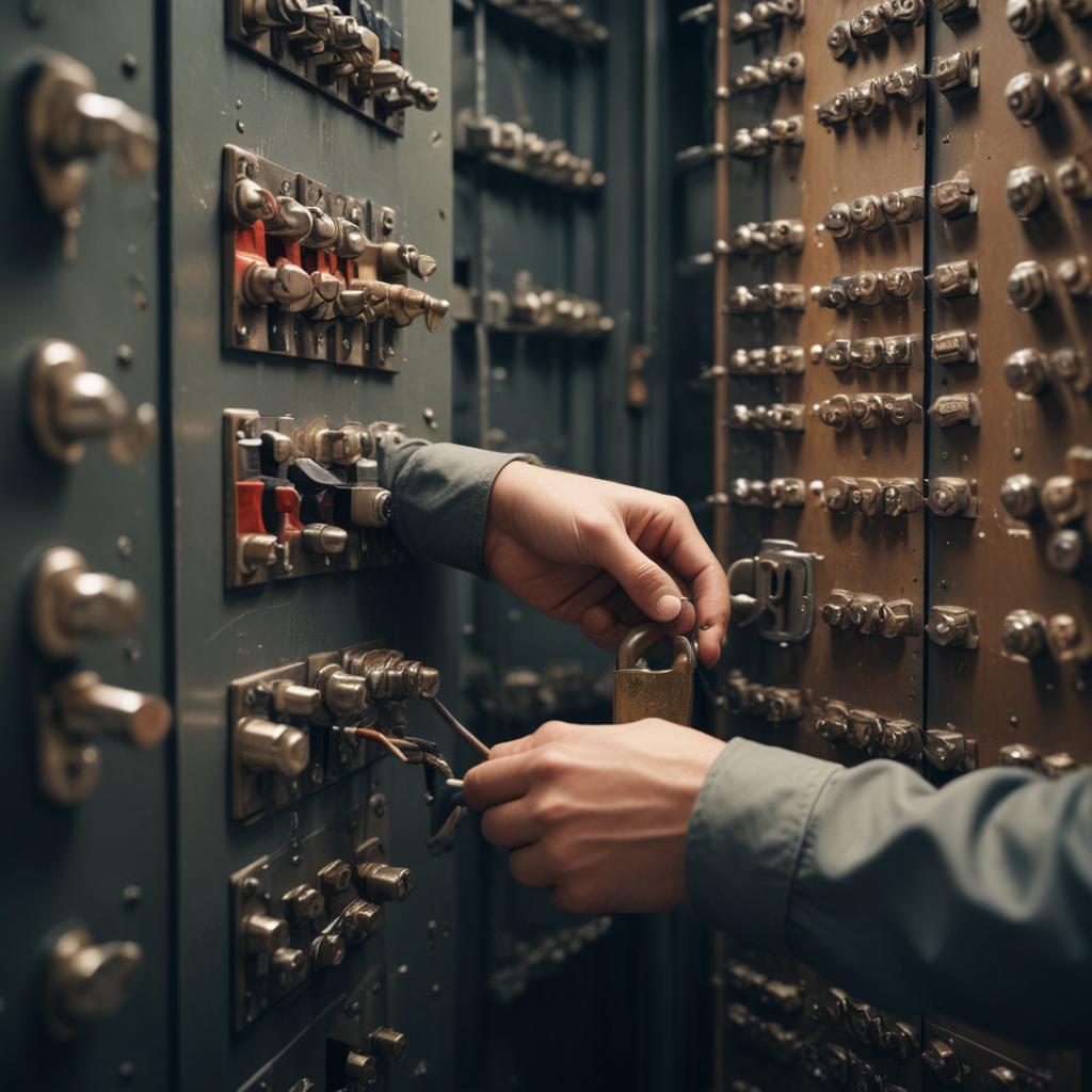 Система Lockout Tagout: принципы применения замков и блокировочных устройств для безопасного обслуживания